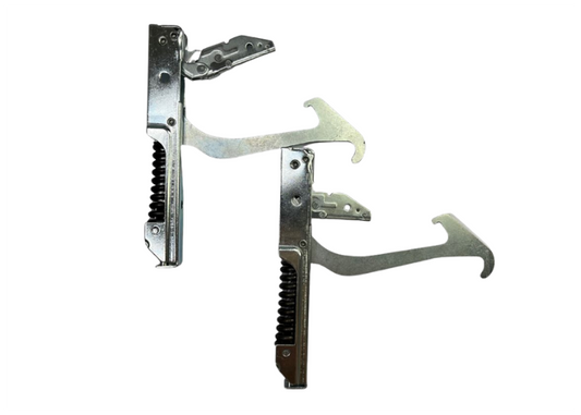 PAIR ILVE OVEN DOOR HINGES - A/028/45 triple glazed 90 CM