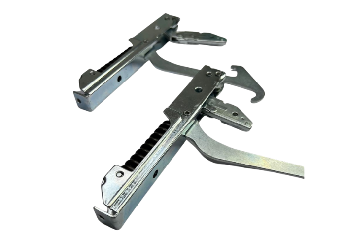 Pair ILVE oven door hinges  - A/028/45 triple glazed 90 CM